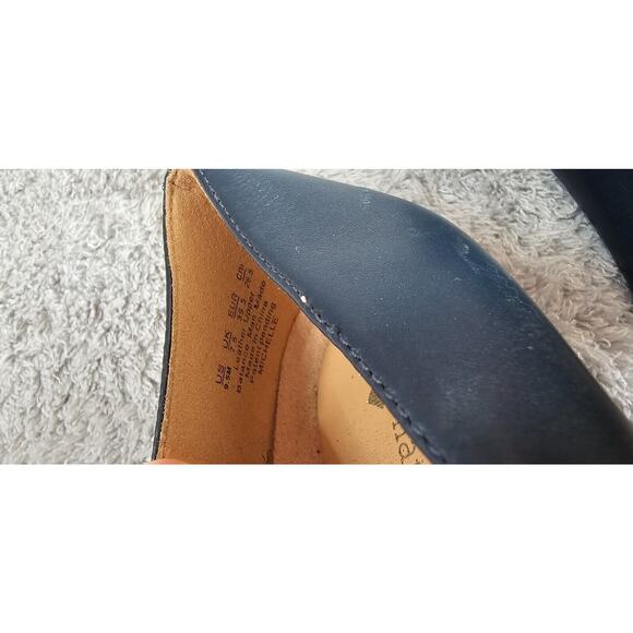 Naturalizer‎ Contour Women's Navy Blue Leather Pumps Shoes Size 9.5 EU 39.5 - Picture 5 of 5